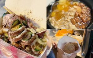 台北・寧夏夜市の絶対に食べたいグルメ12選！行列に並んでも食べる価値あり。肉汁あふれるサクサクイカ、ビブグルマン掲載のタロイモ団子、絶品牡蠣オムレツまで徹底紹介