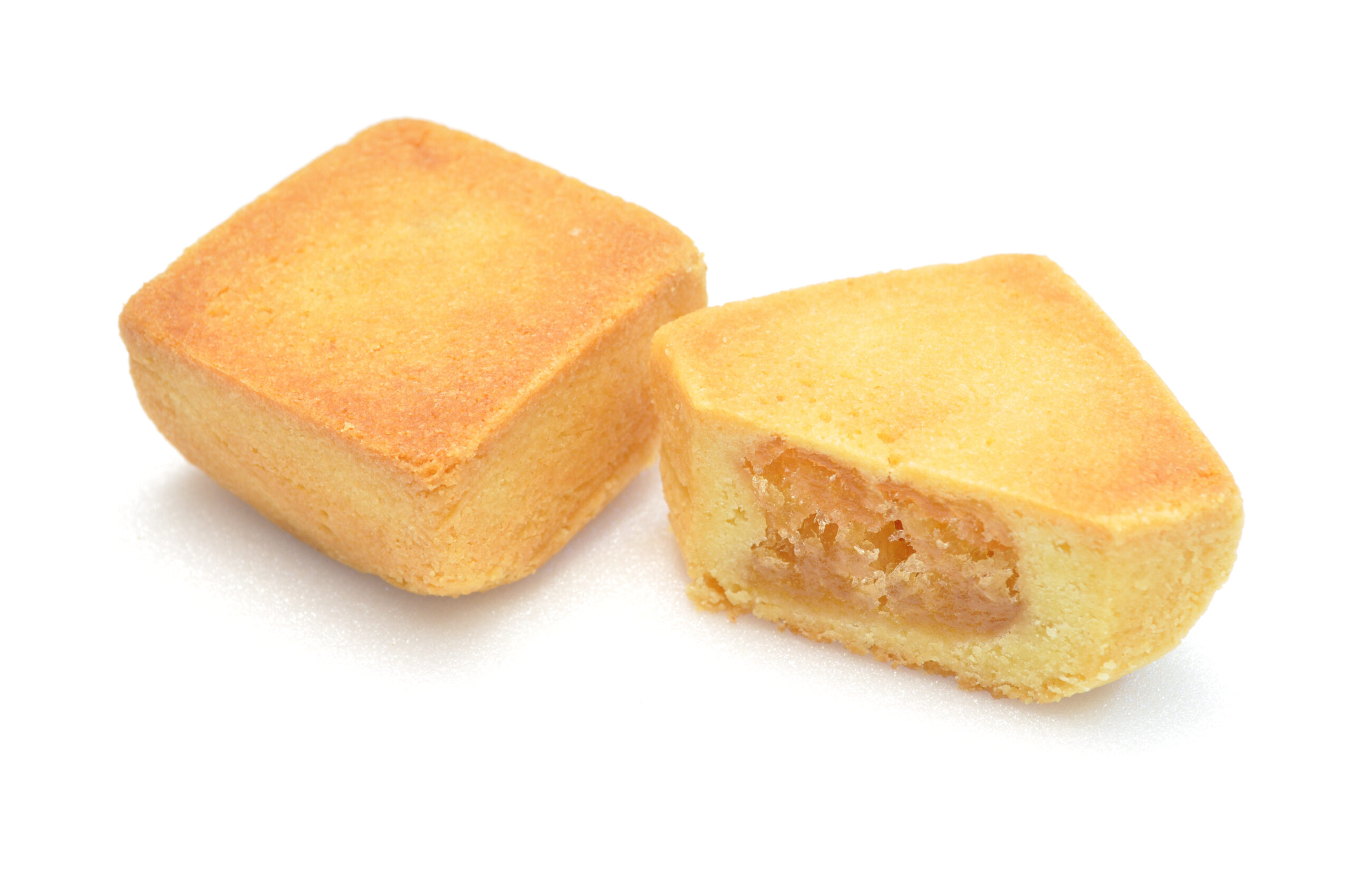 パイナップルケーキの断面(イメージ)